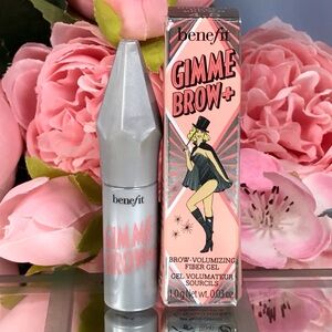 Benefit Gimme Brow+ Volumizing Eyebrow Gel Mini 4.5 Deep Neut Brown *BNIB